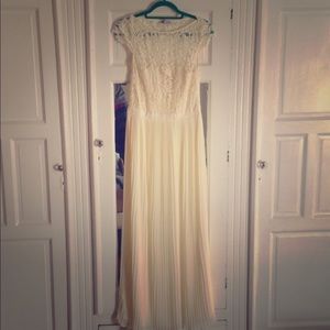 H&M Ivory Maxi Dress